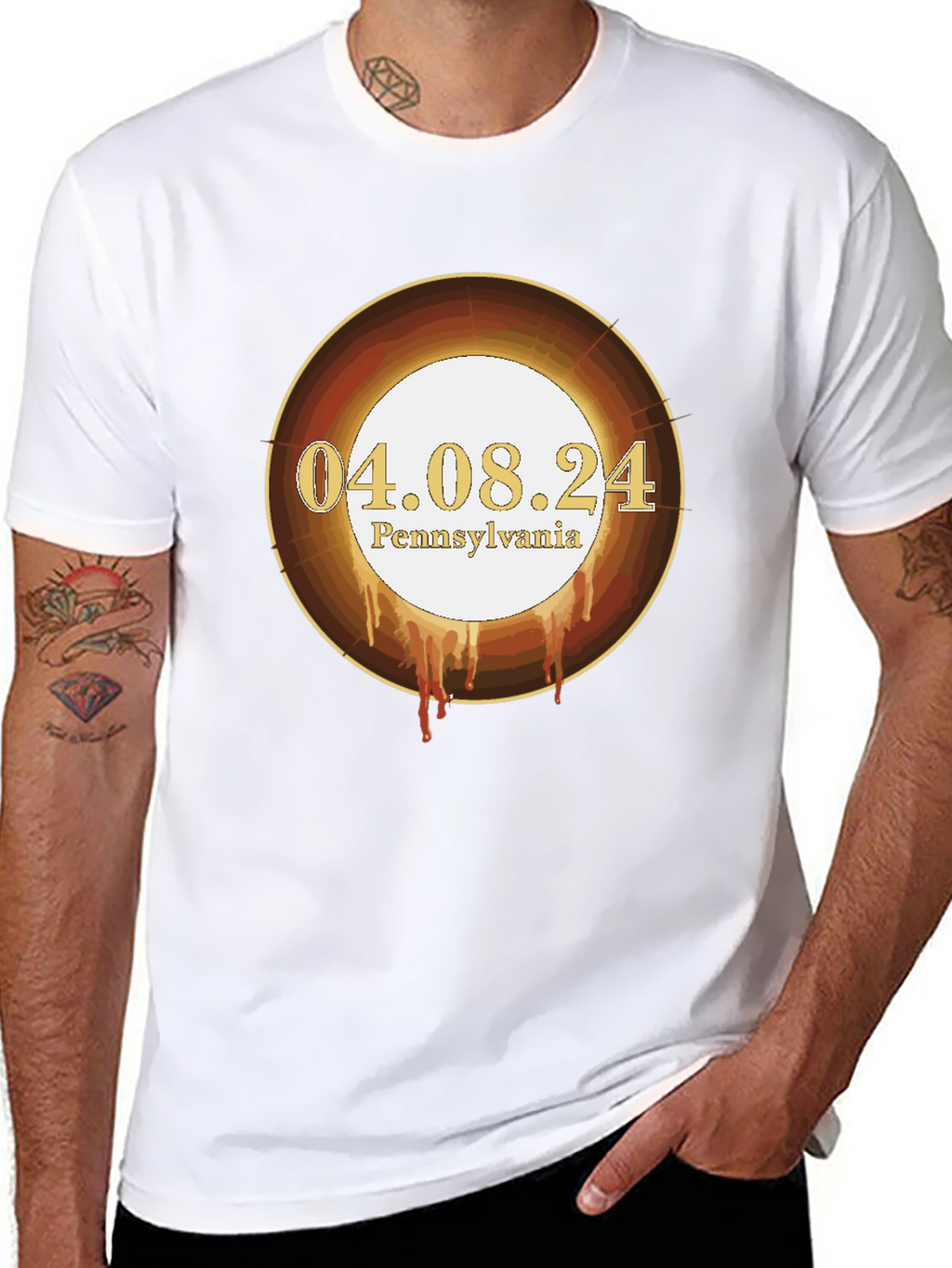Total Solar Eclipse Pennsylvania 04.08.24 T-Shirt