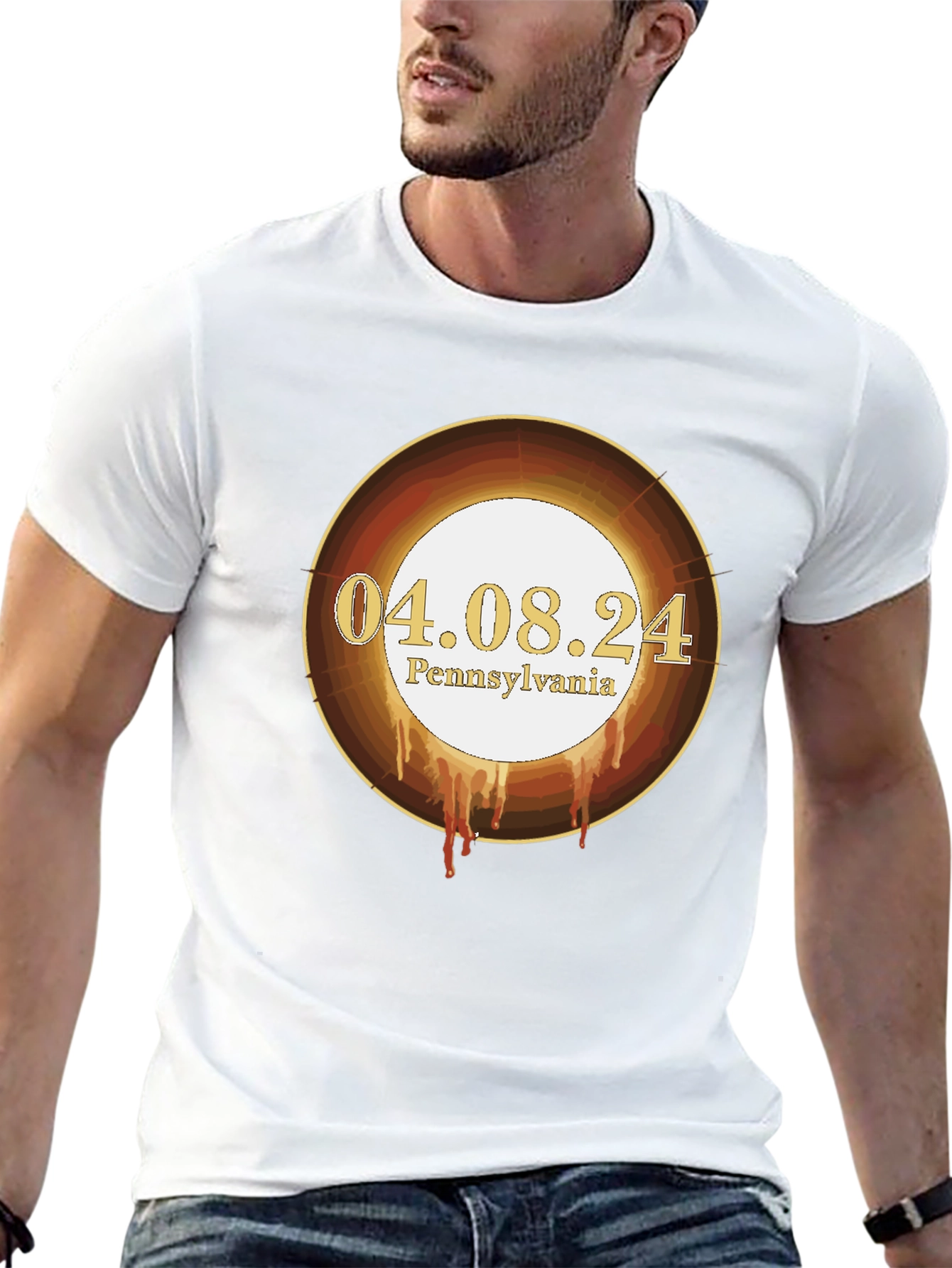 Total Solar Eclipse Pennsylvania 04.08.24 T-Shirt