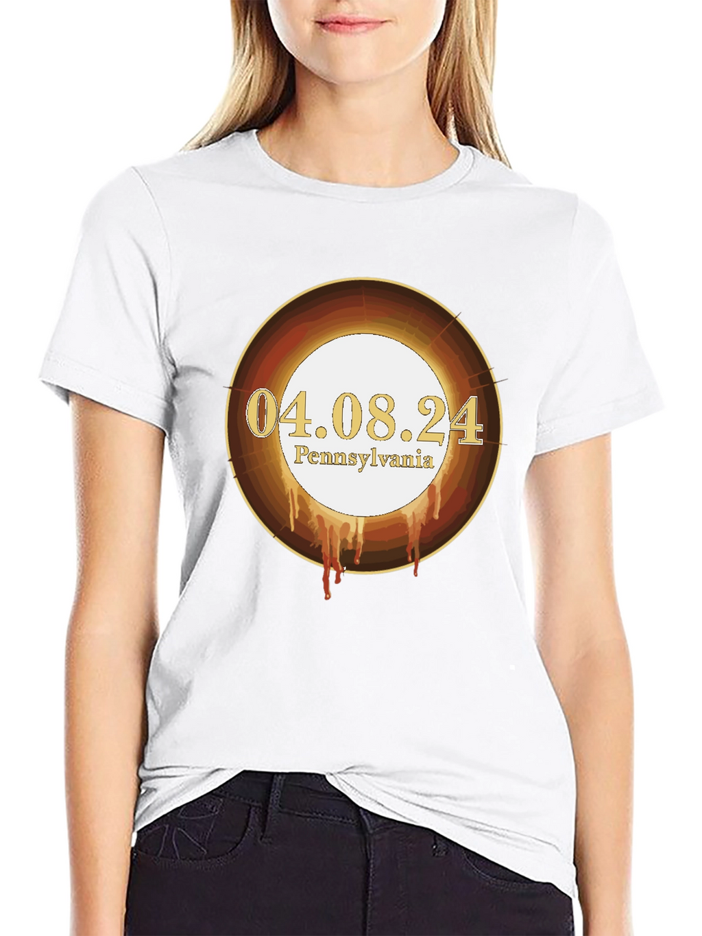 Total Solar Eclipse Pennsylvania 04.08.24 T-Shirt