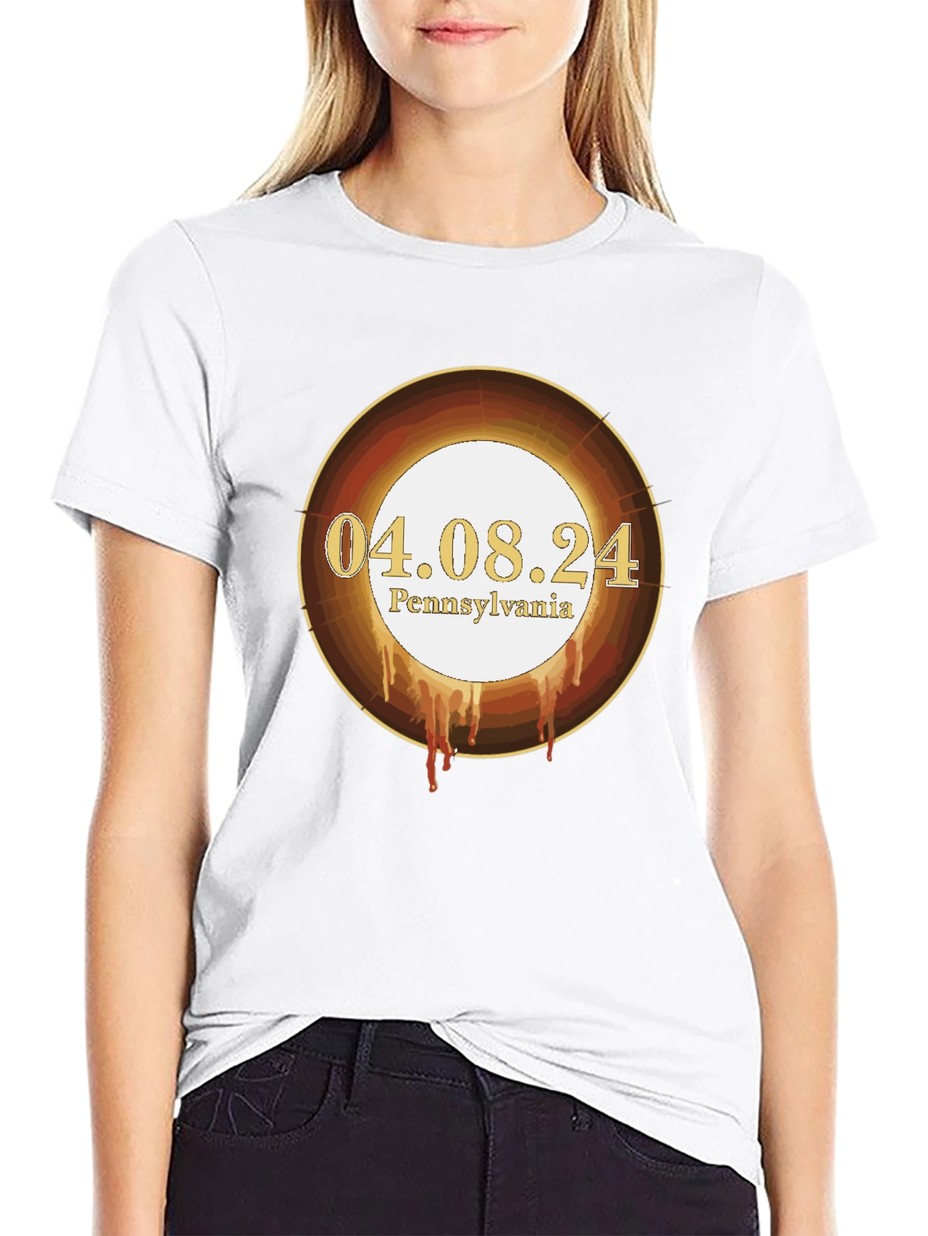 Total Solar Eclipse Pennsylvania 04.08.24 T-Shirt