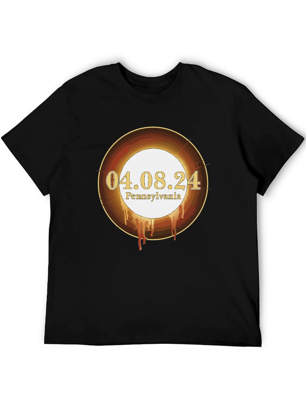Total Solar Eclipse Pennsylvania 04.08.24 T-Shirt