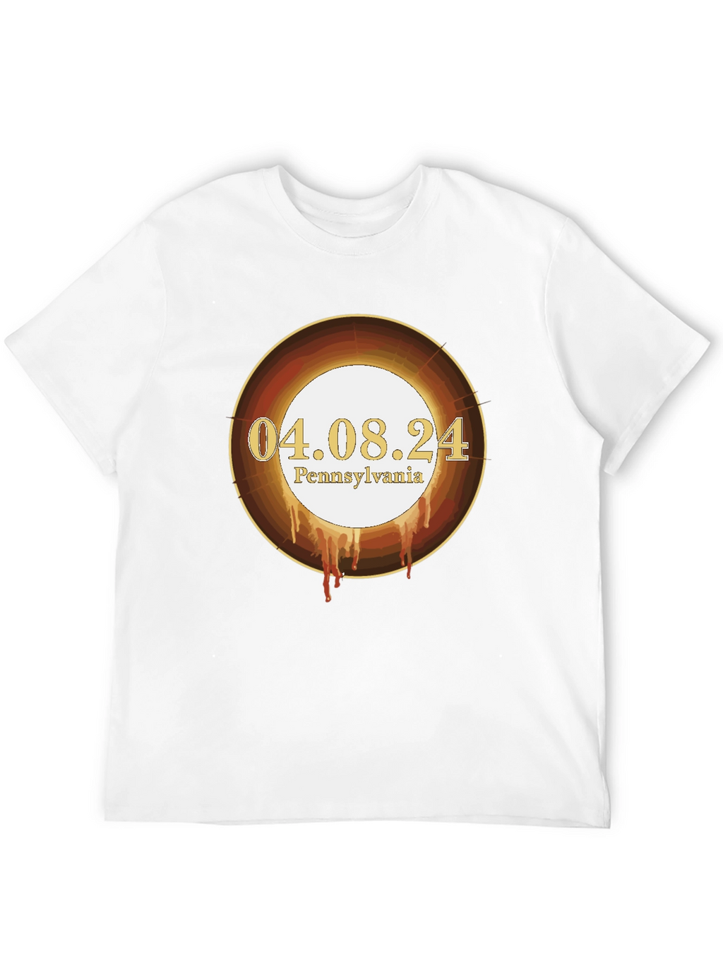 Total Solar Eclipse Pennsylvania 04.08.24 T-Shirt