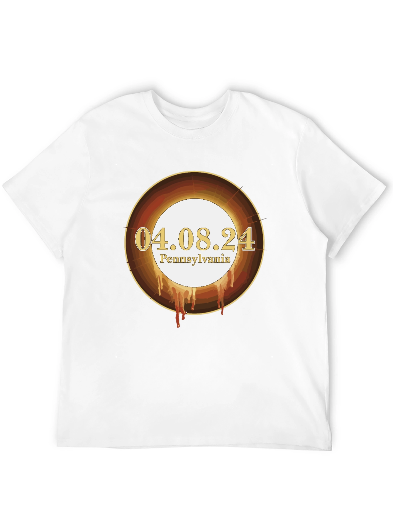 Total Solar Eclipse Pennsylvania 04.08.24 T-Shirt