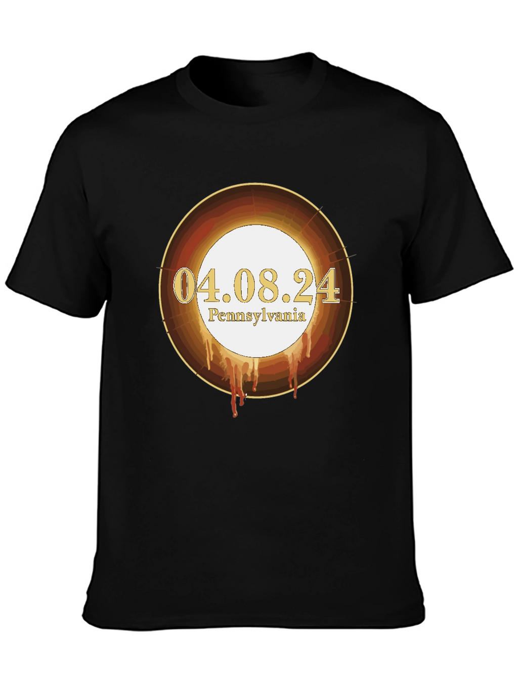 Total Solar Eclipse Pennsylvania 04.08.24 T-Shirt