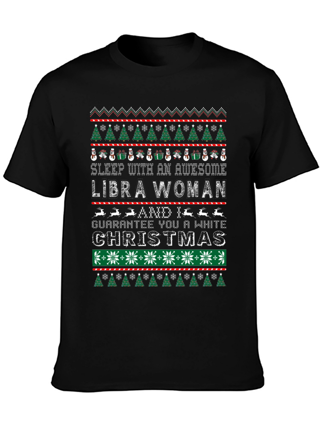 Libra Woman Christmas T-Shirt