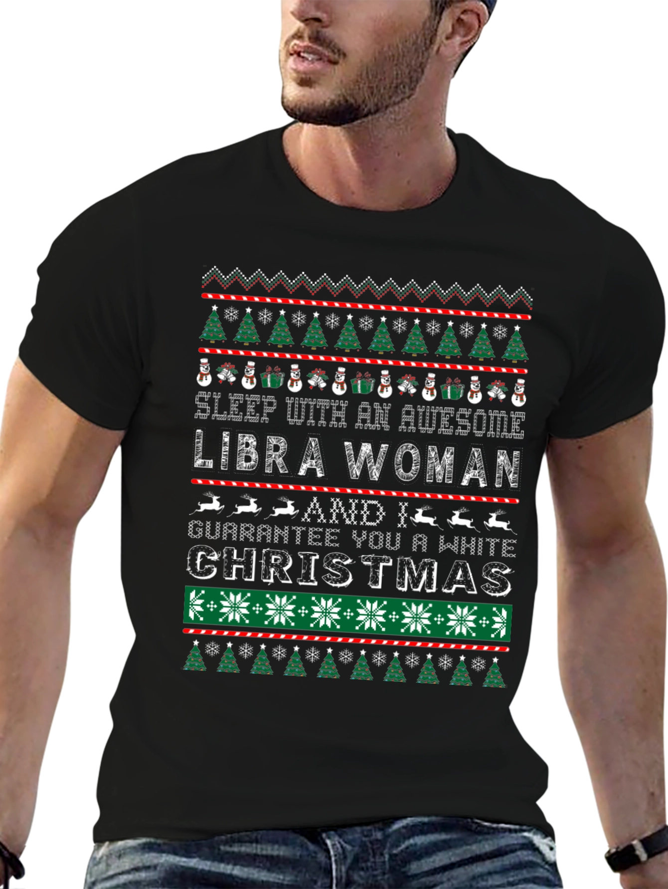 Libra Woman Christmas T-Shirt