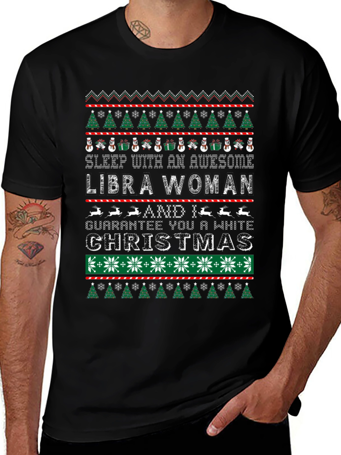 Libra Woman Christmas T-Shirt