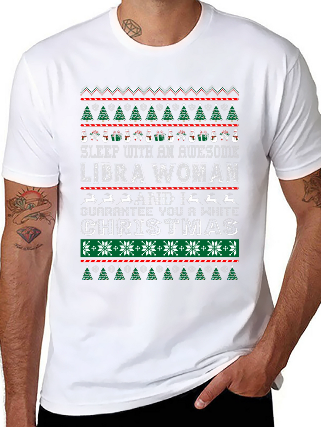 Libra Woman Christmas T-Shirt