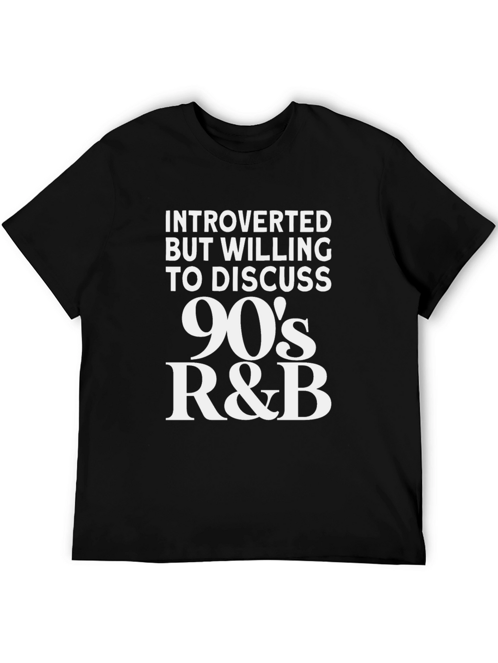 90s R&B Introvert T-Shirt