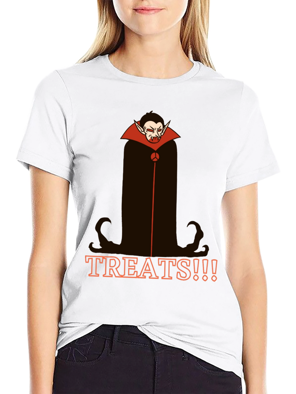 Vampire Treats Graphic Tee - Halloween Shirt