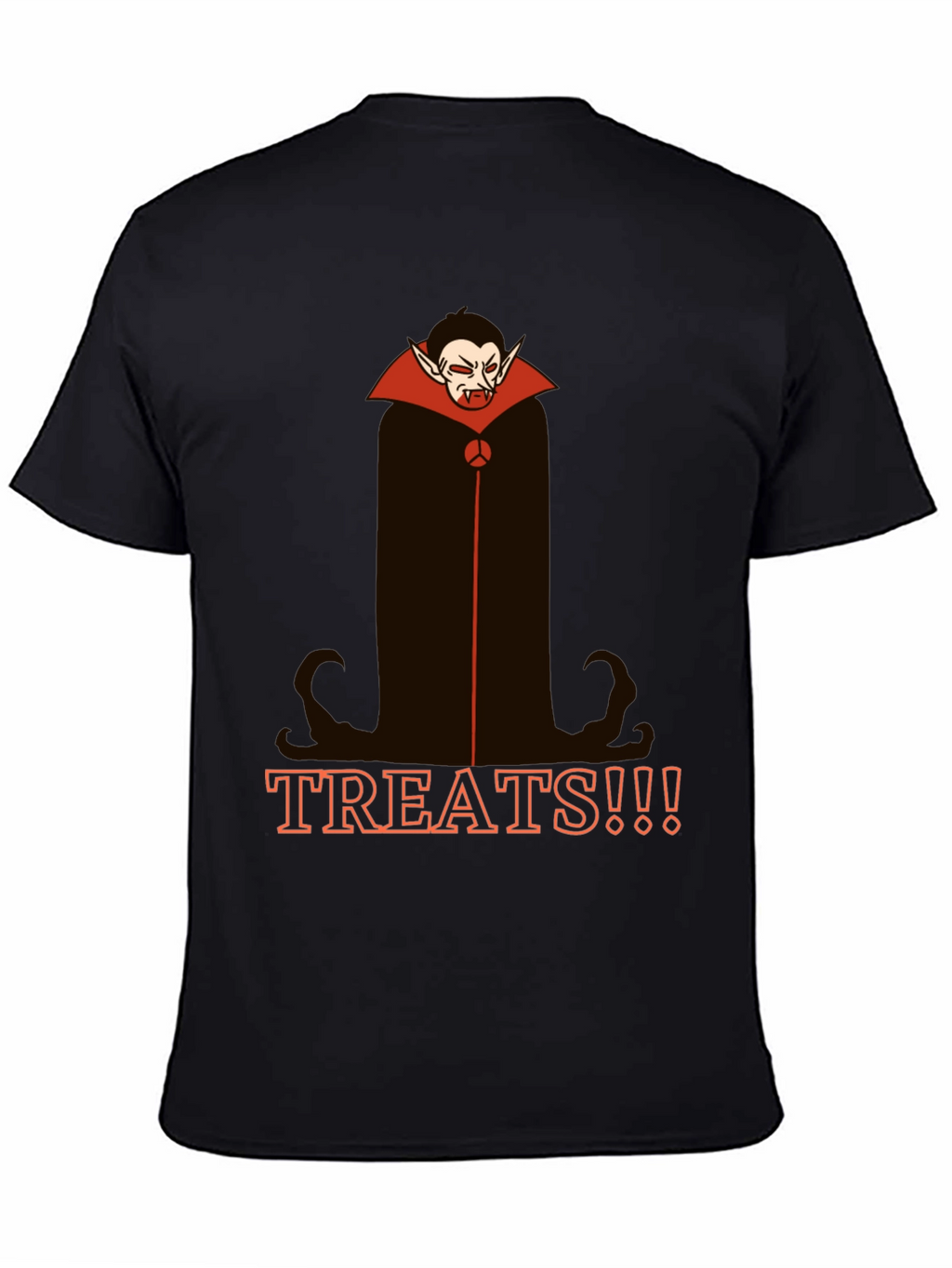 Vampire Treats Graphic Tee - Halloween Shirt