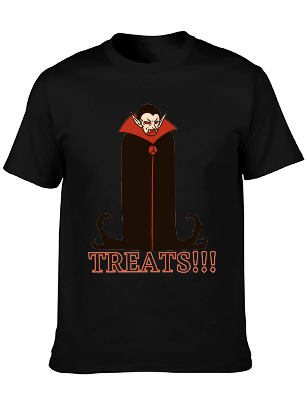 Vampire Treats Graphic Tee - Halloween Shirt