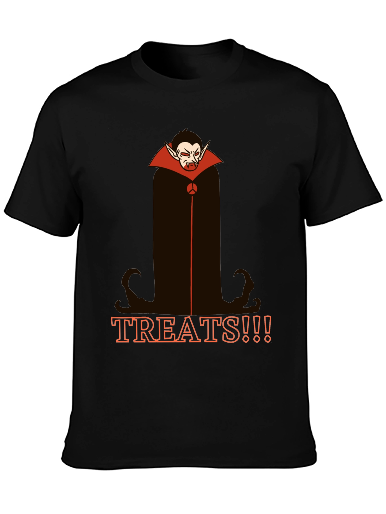 Vampire Treats Graphic Tee - Halloween Shirt