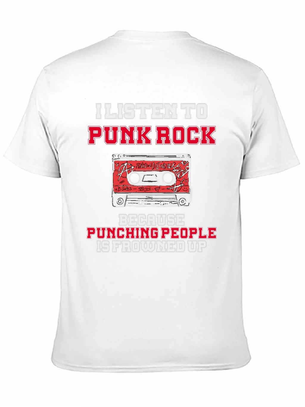Punk Rock Cassette Graphic Tee