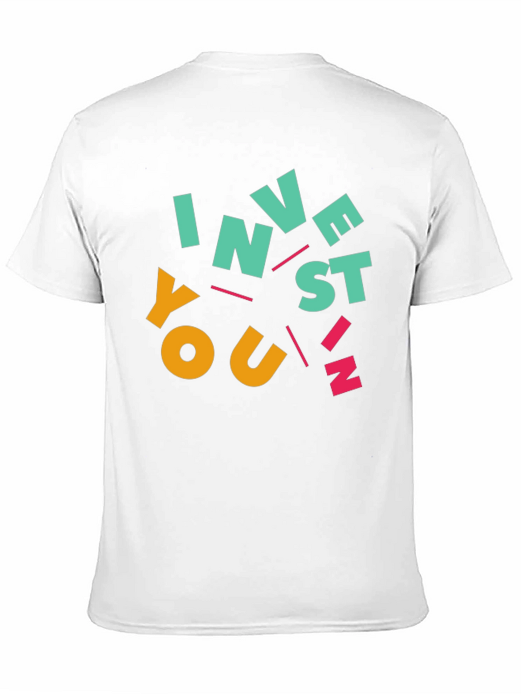 Invest In You Graphic Tee - Black Cotton T-Shirt