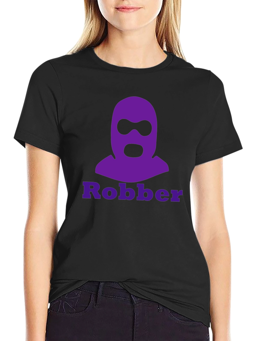 Robber Graphic Tee - Funny T-Shirt