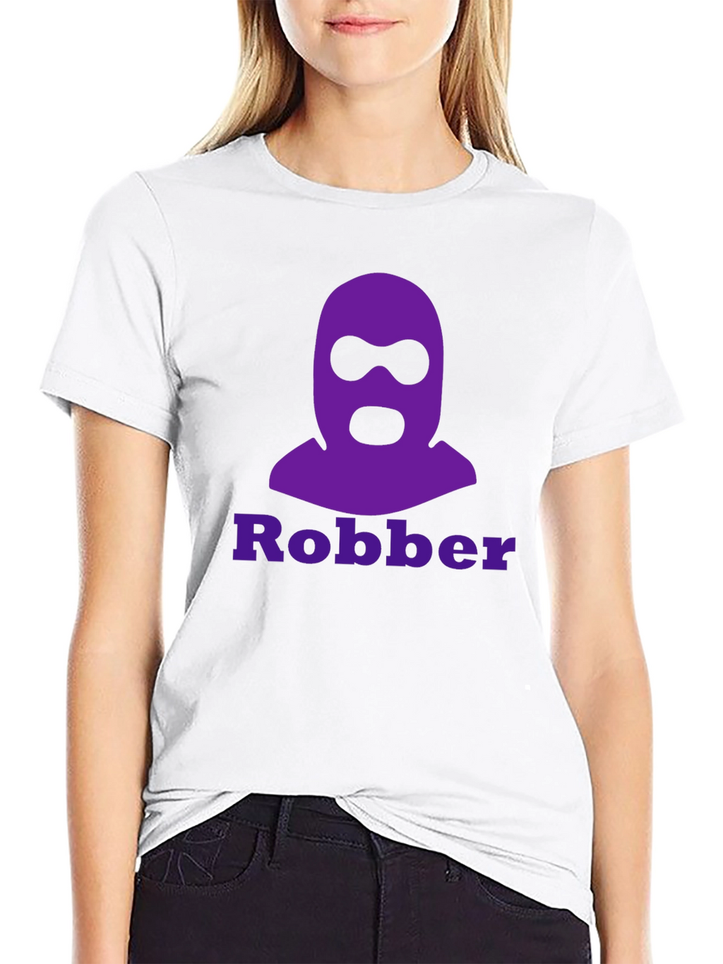 Robber Graphic Tee - Funny T-Shirt