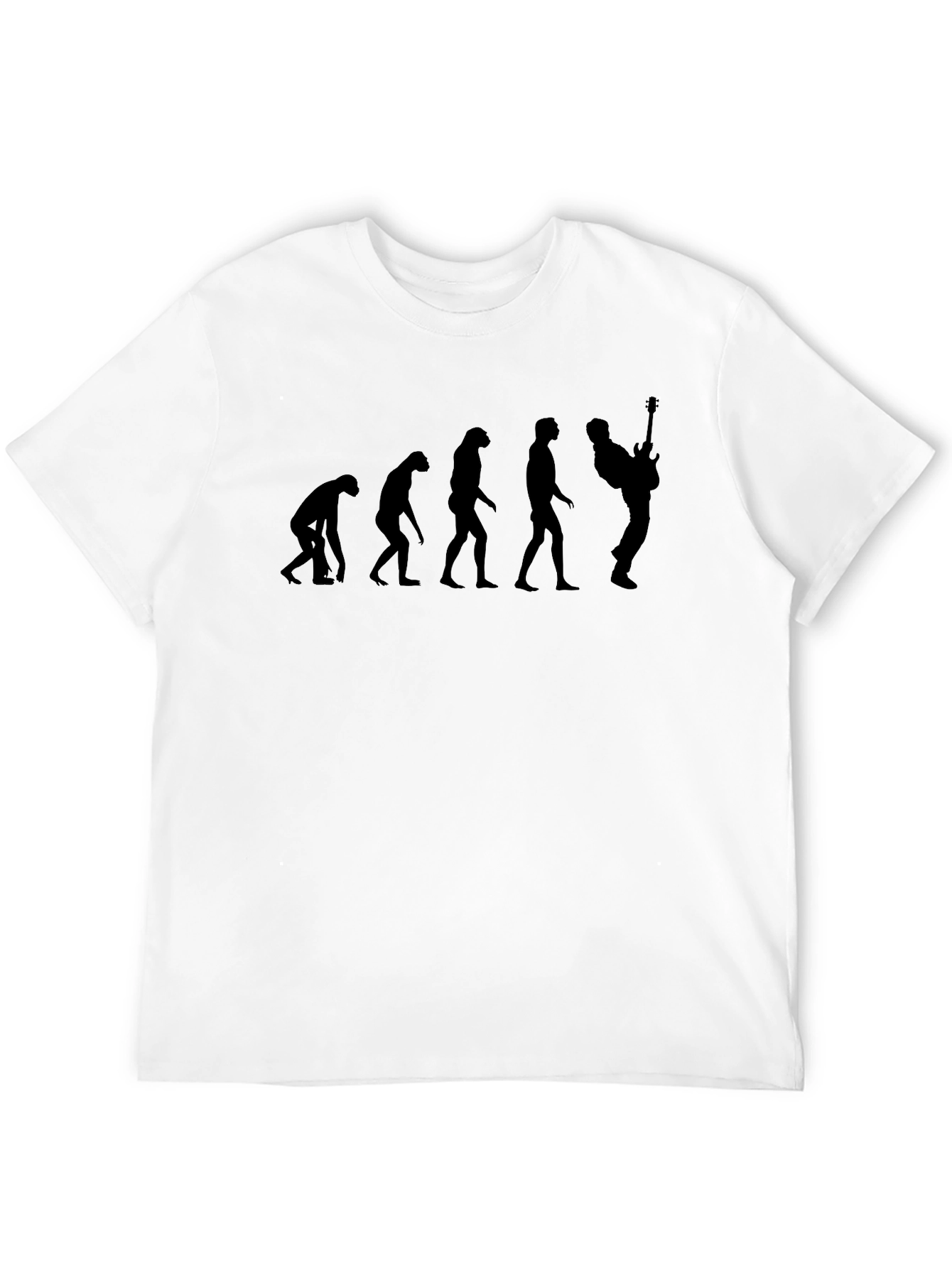 Evolution of Music Black T-Shirt