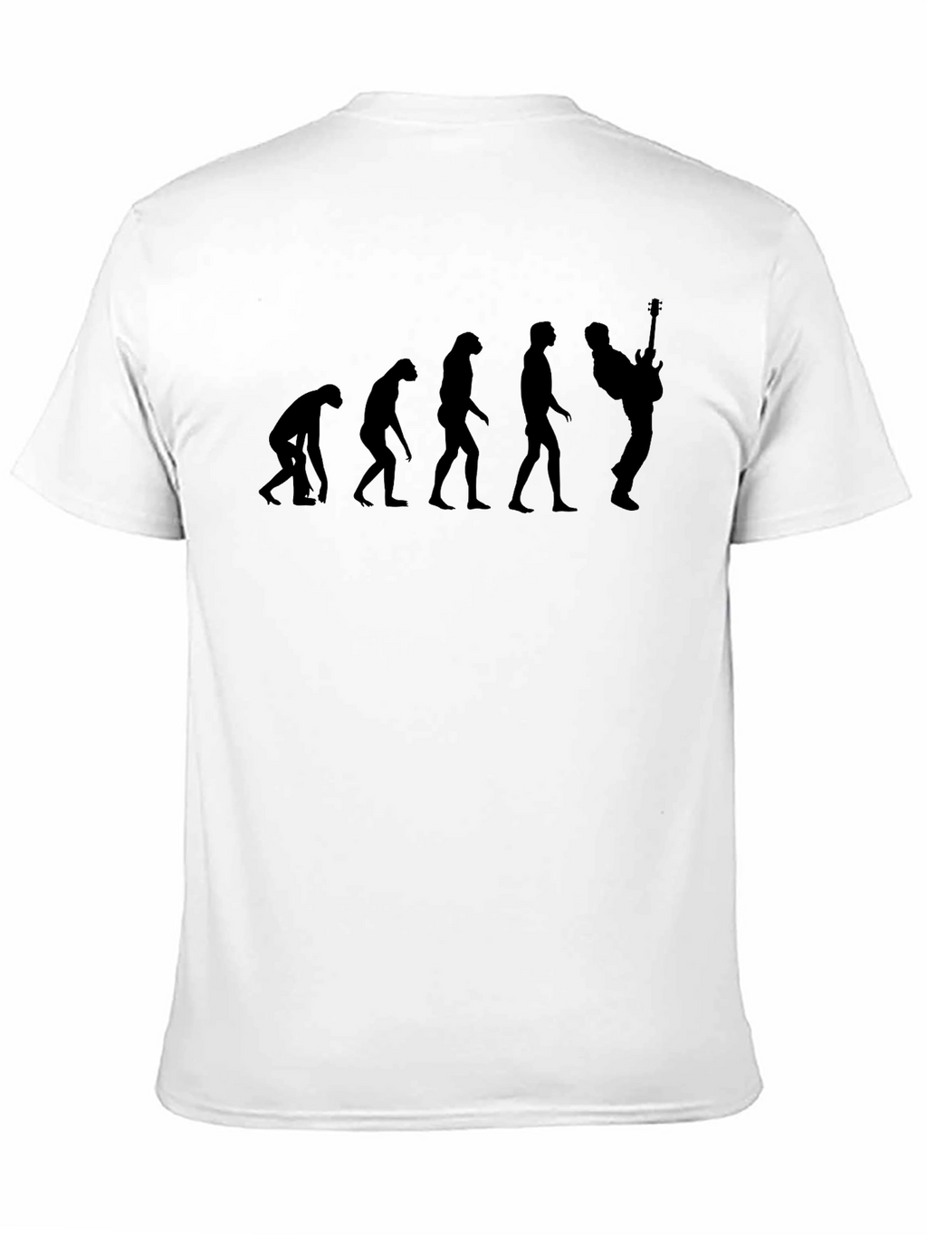 Evolution of Music Black T-Shirt