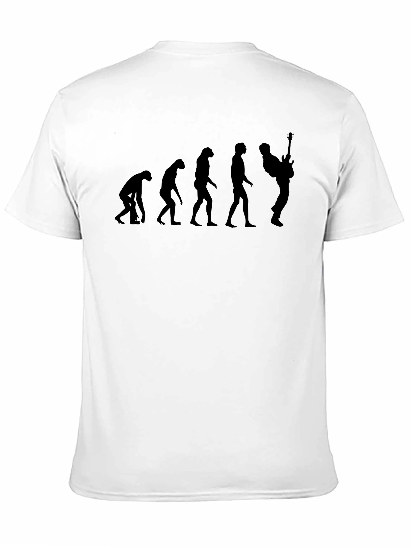 Evolution of Music Black T-Shirt