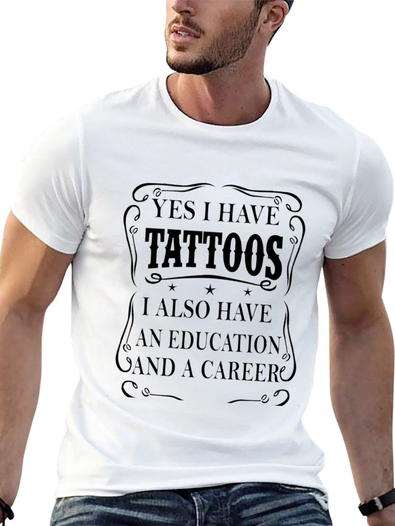 Tattooed & Educated Graphic Tee