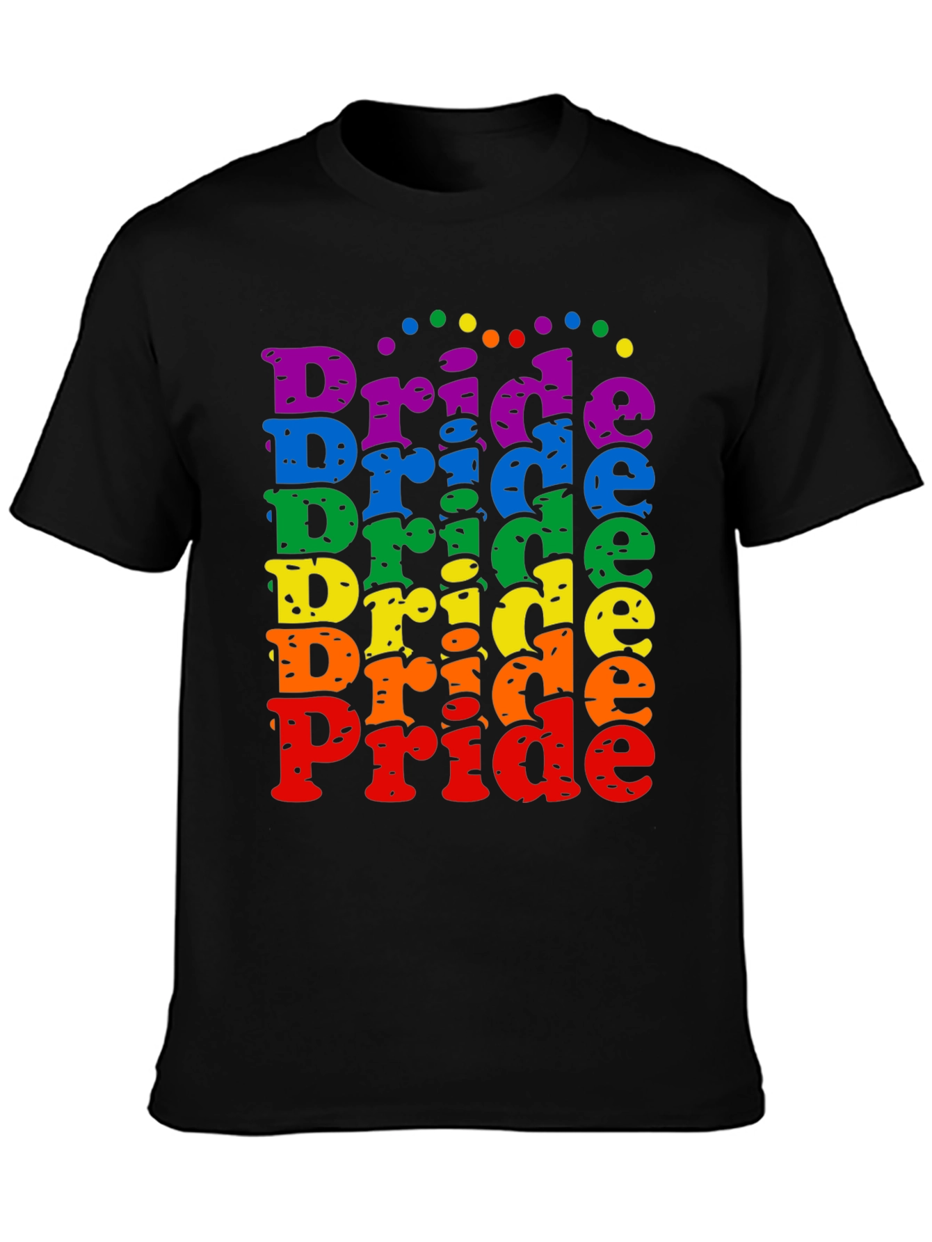 Pride Rainbow T-Shirt - Colorful LGBTQ+ Apparel