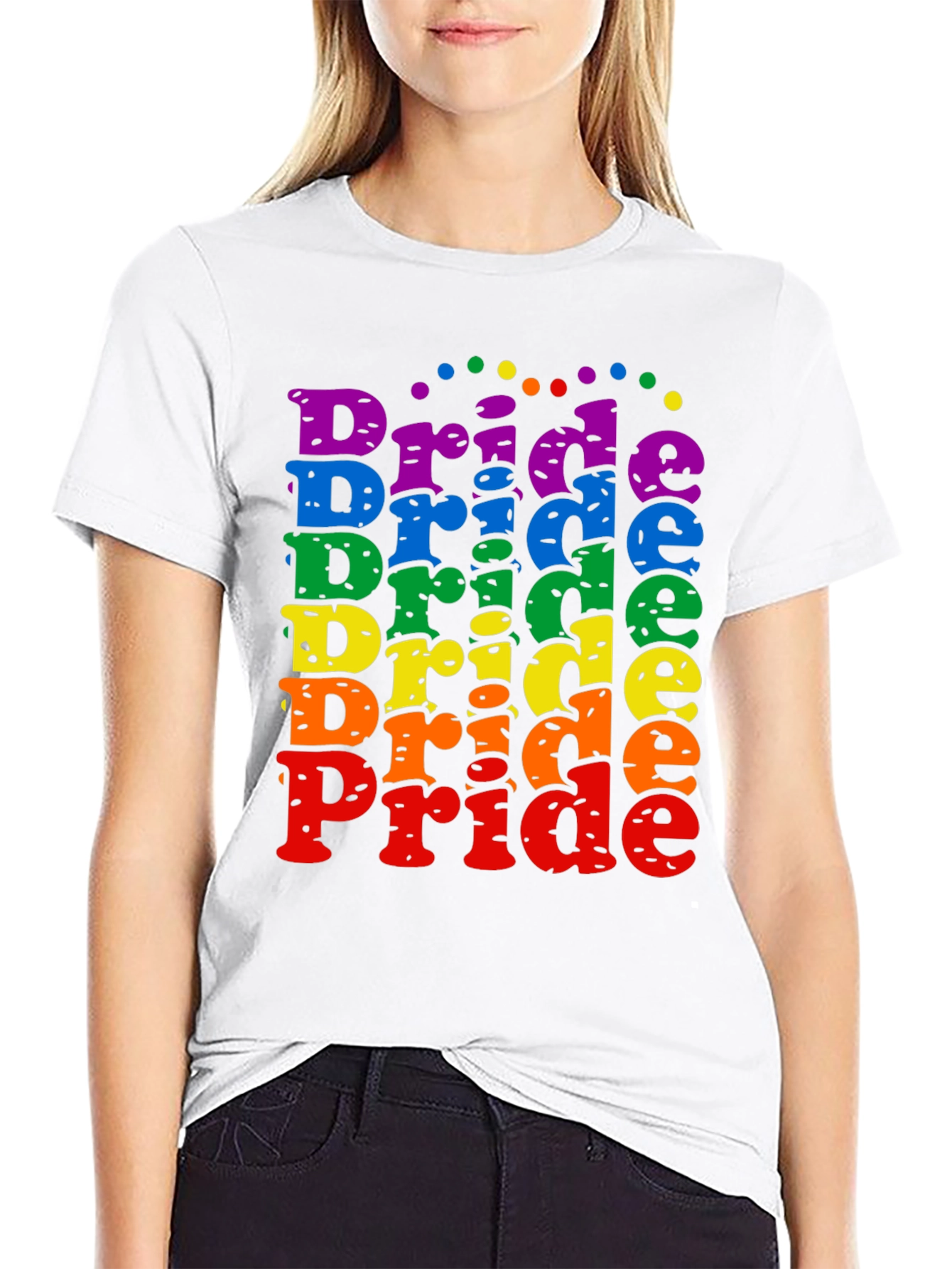 Pride Rainbow T-Shirt - Colorful LGBTQ+ Apparel