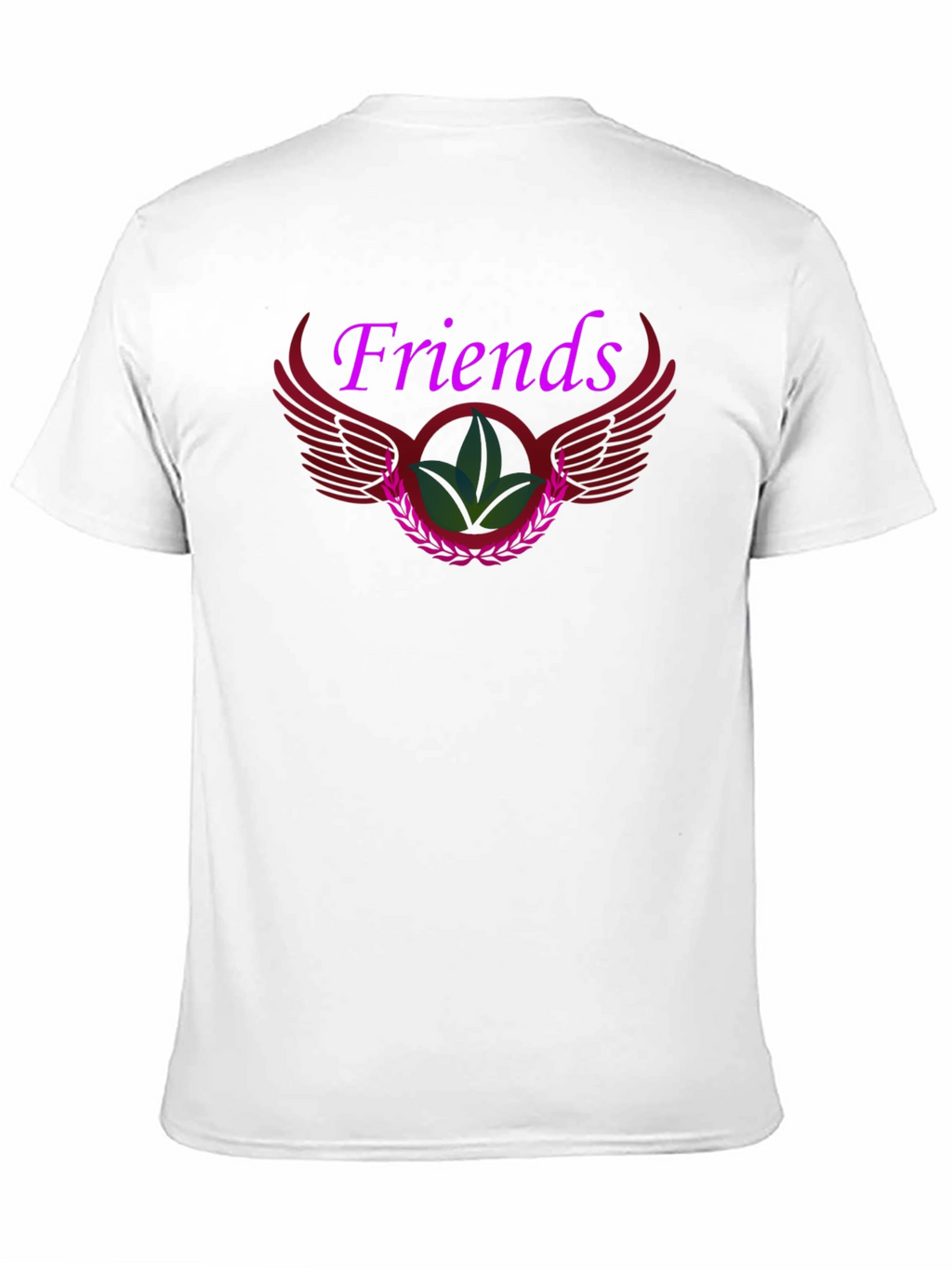 Friends Graphic Print Black T-Shirt