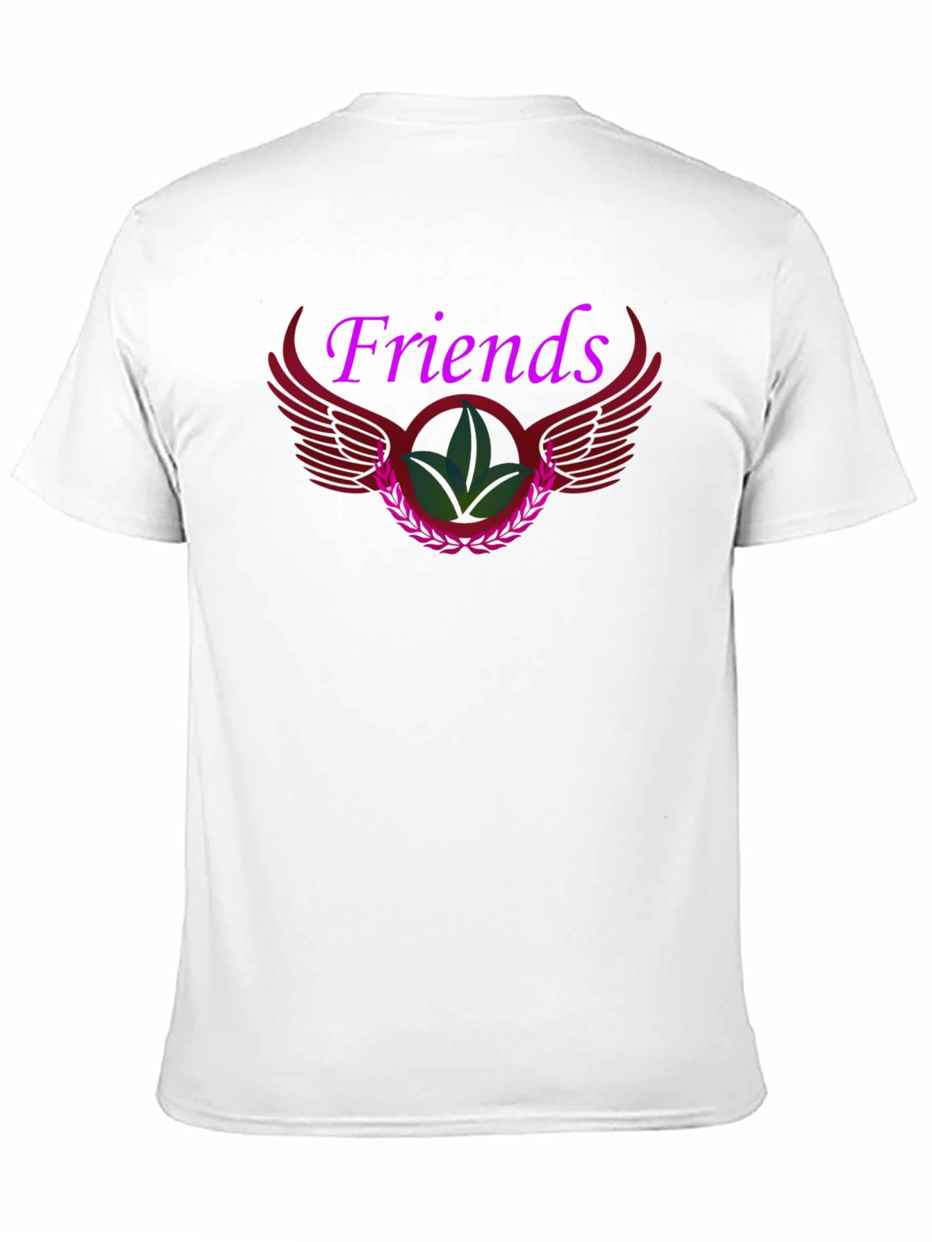 Friends Graphic Print Black T-Shirt