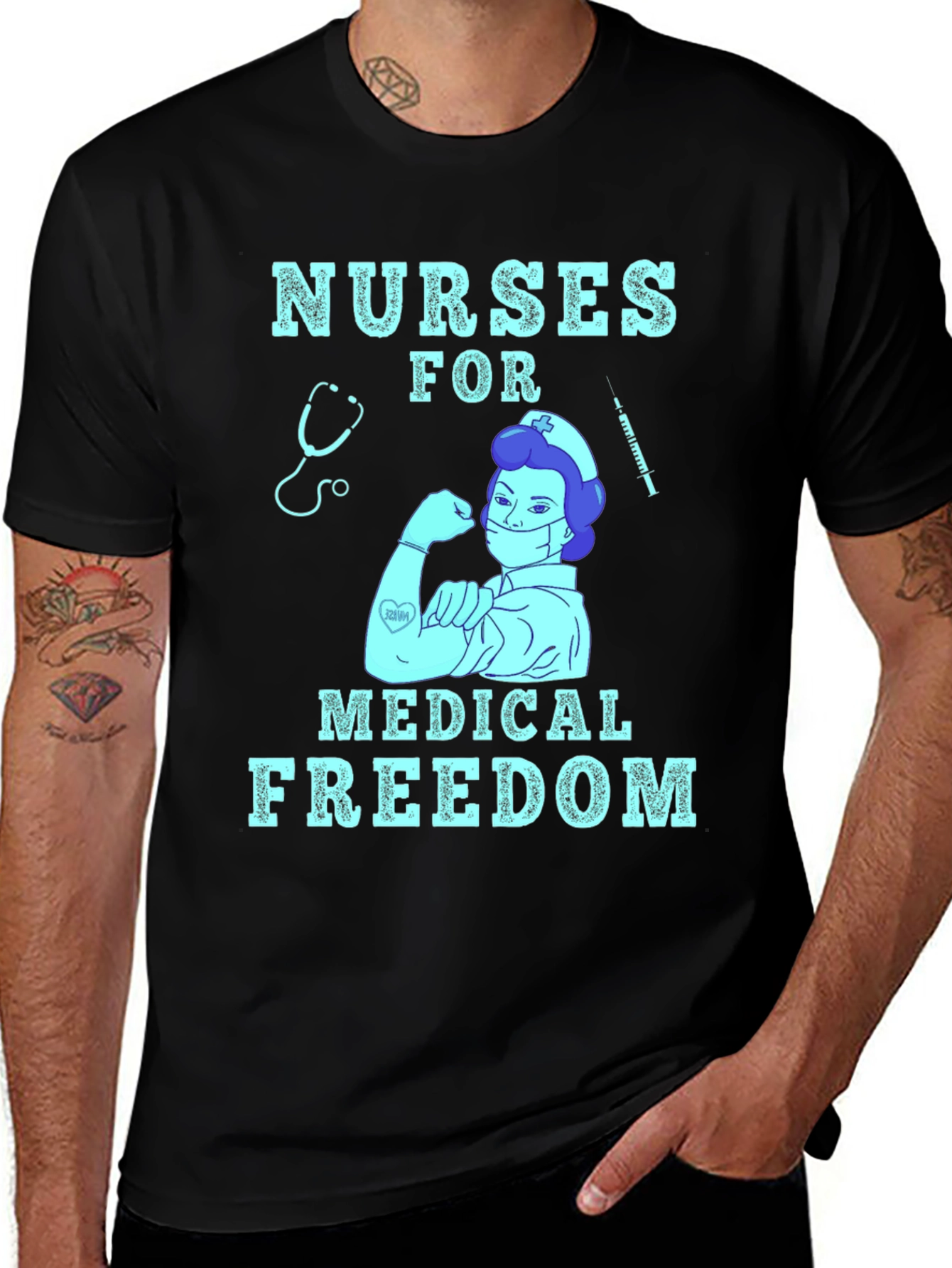 Nurses for Medical Freedom T-Shirt
