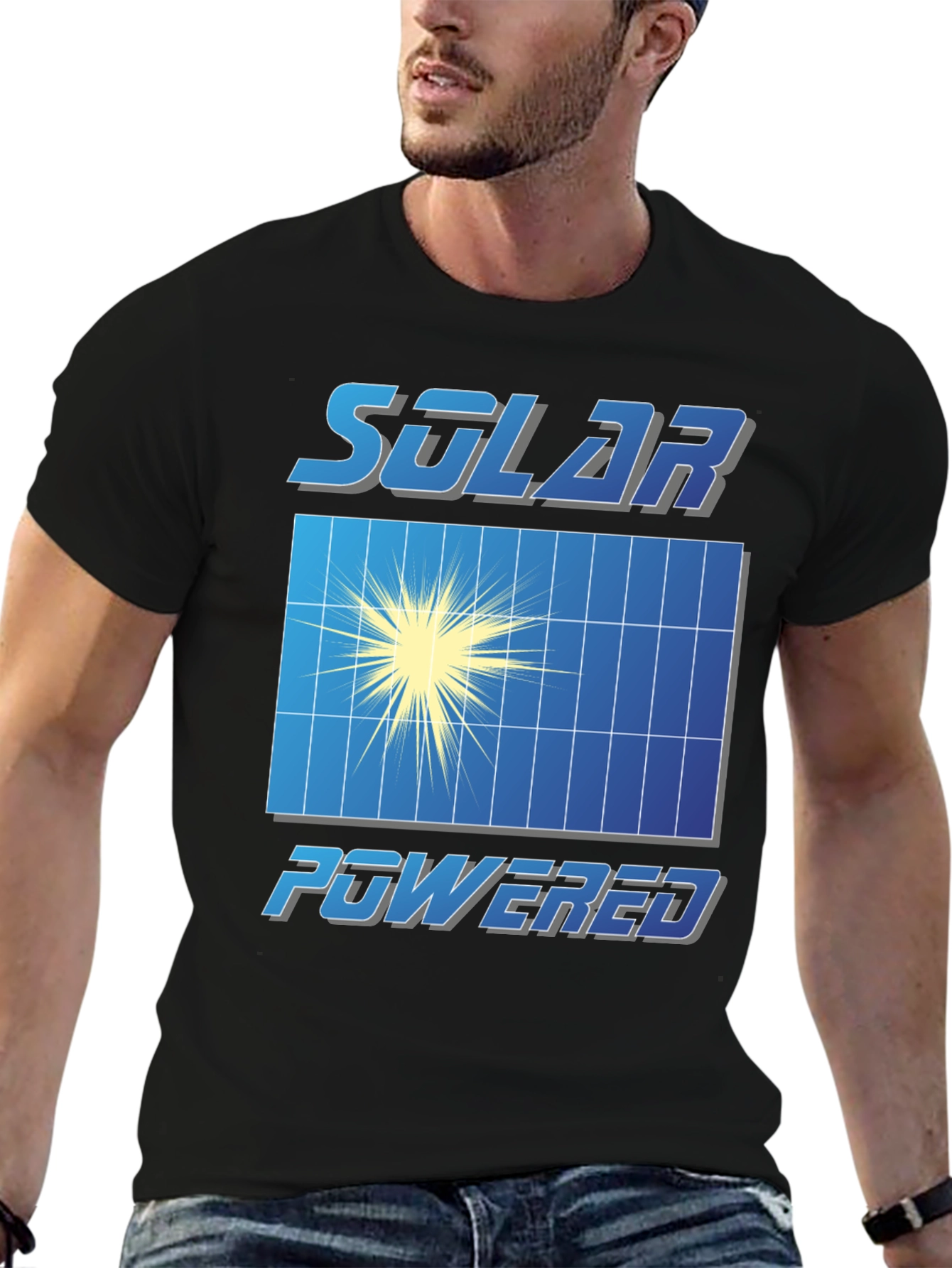 Solar Powered T-Shirt - Eco-Friendly Fashion