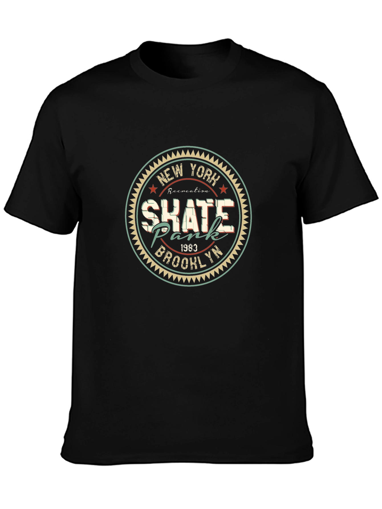 Vintage Skate Punk Graphic Tee - New York Brooklyn 1983