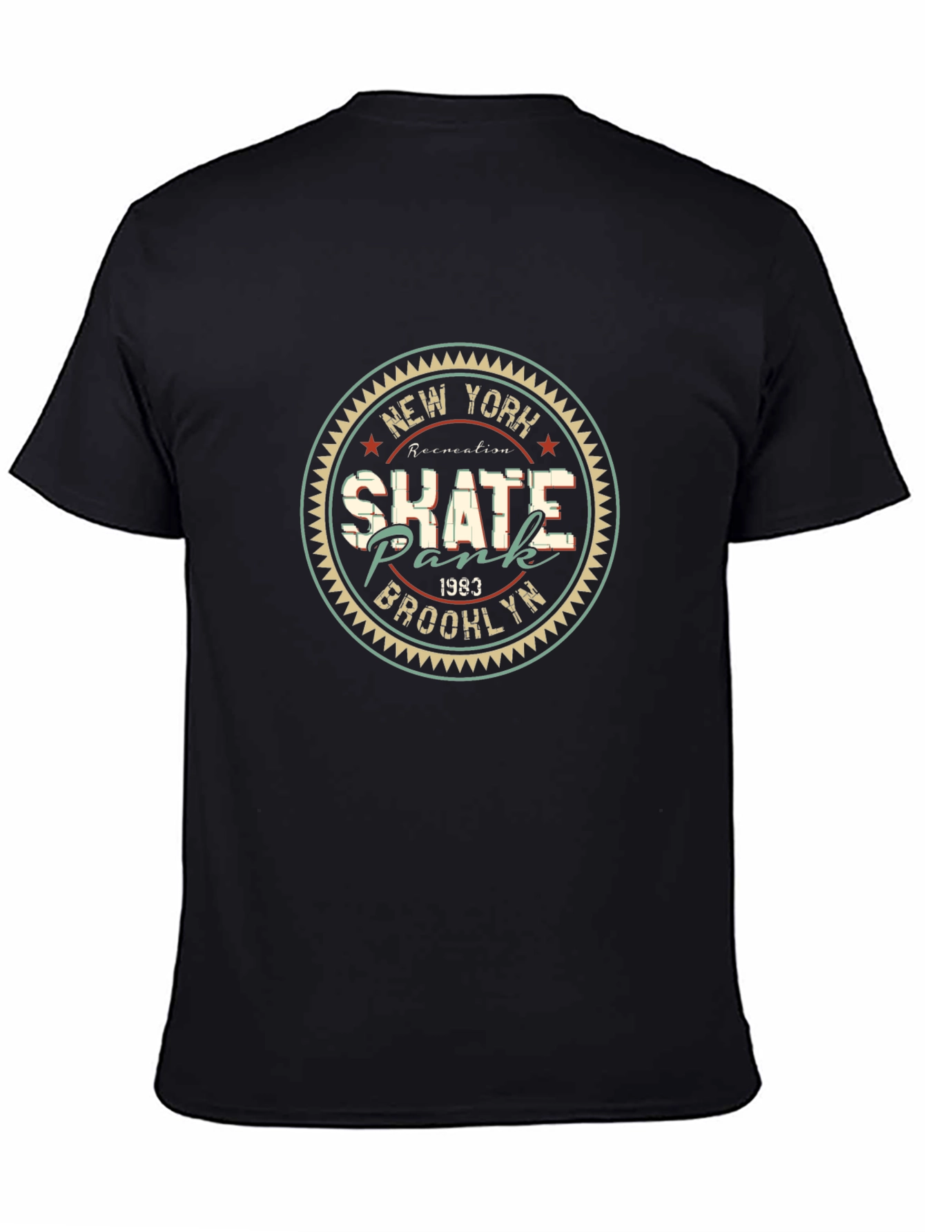 Vintage Skate Punk Graphic Tee - New York Brooklyn 1983