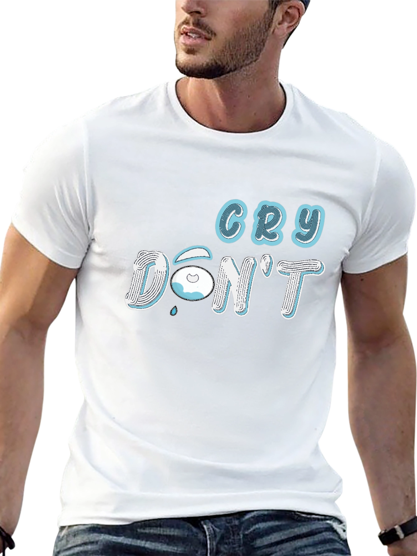 Cry Dont Black T-Shirt