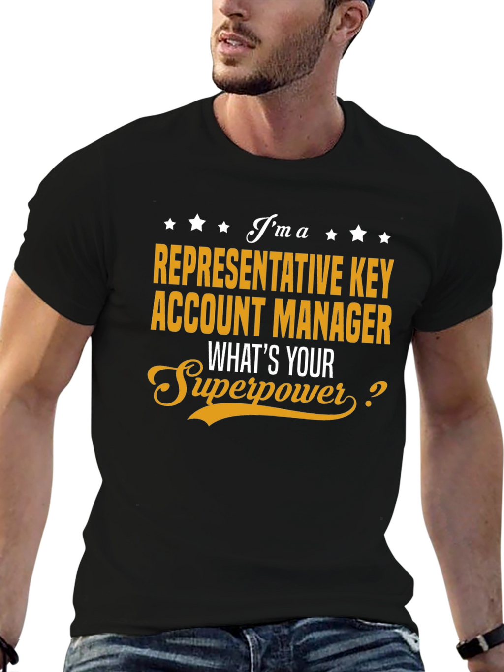 Representative Key Account Manager Superpower T-Shirt