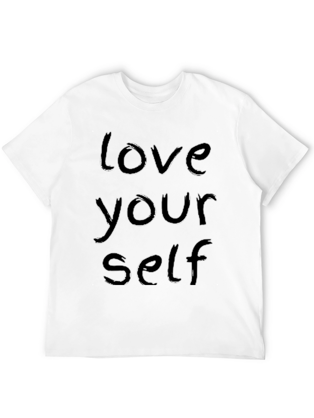 Love Yourself Graphic Tee - Black