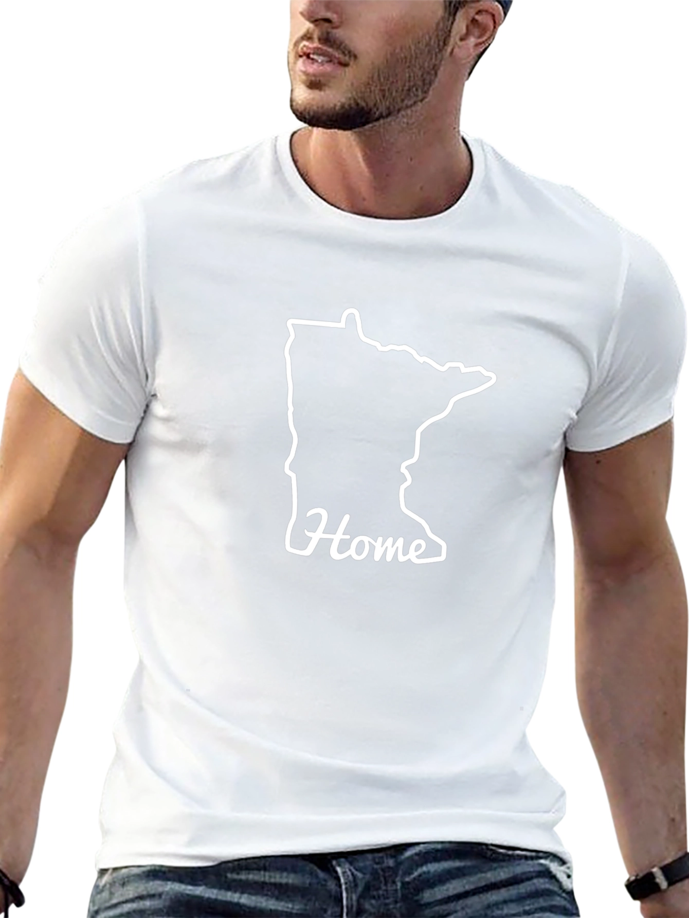 Minnesota Home State Graphic T-Shirt