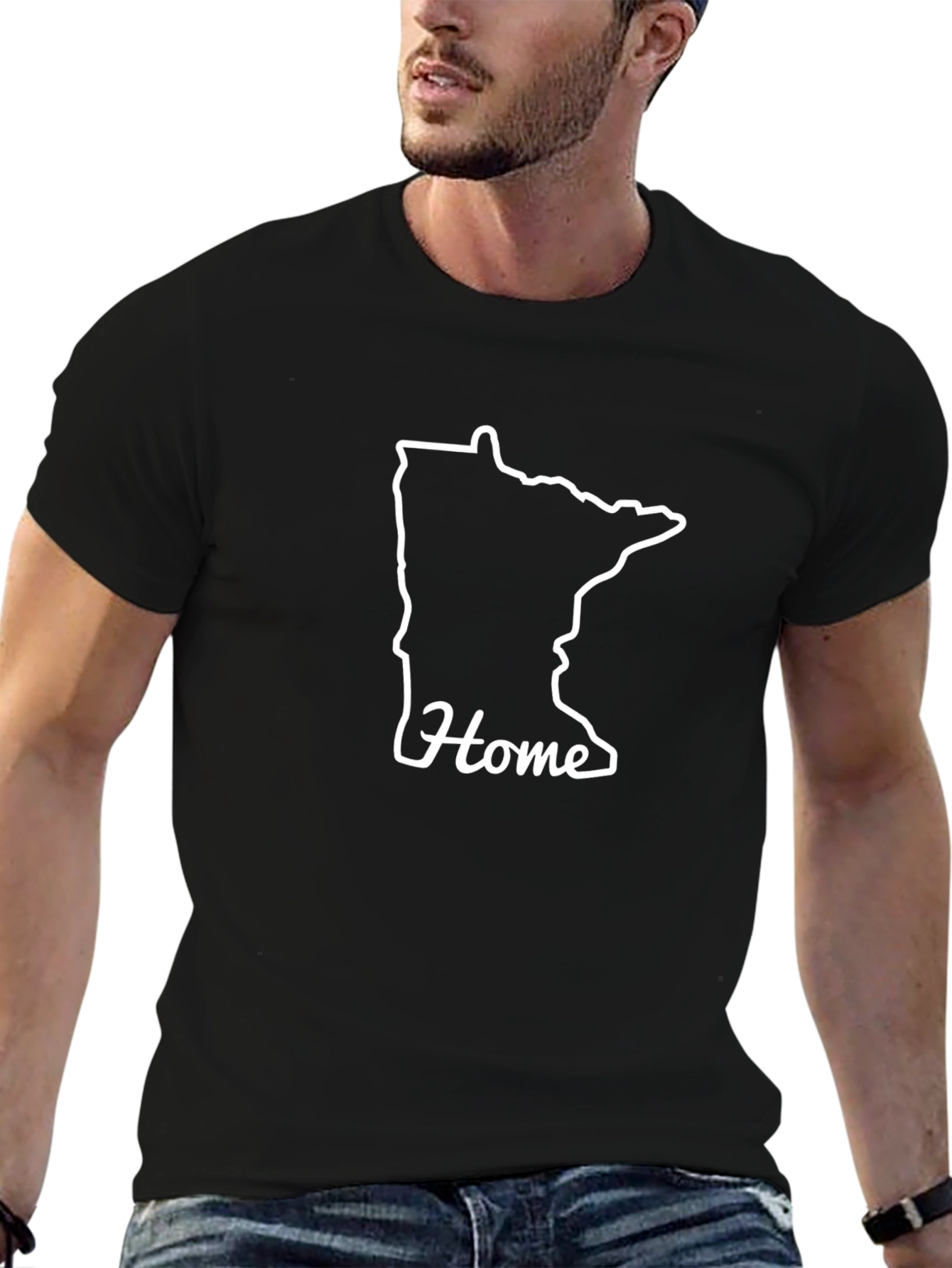 Minnesota Home State Graphic T-Shirt