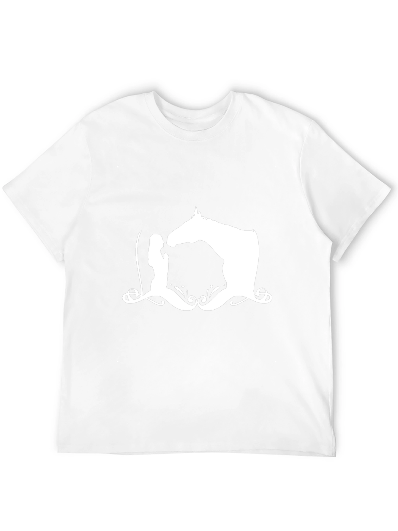 Horse & Rider Graphic Tee - Black