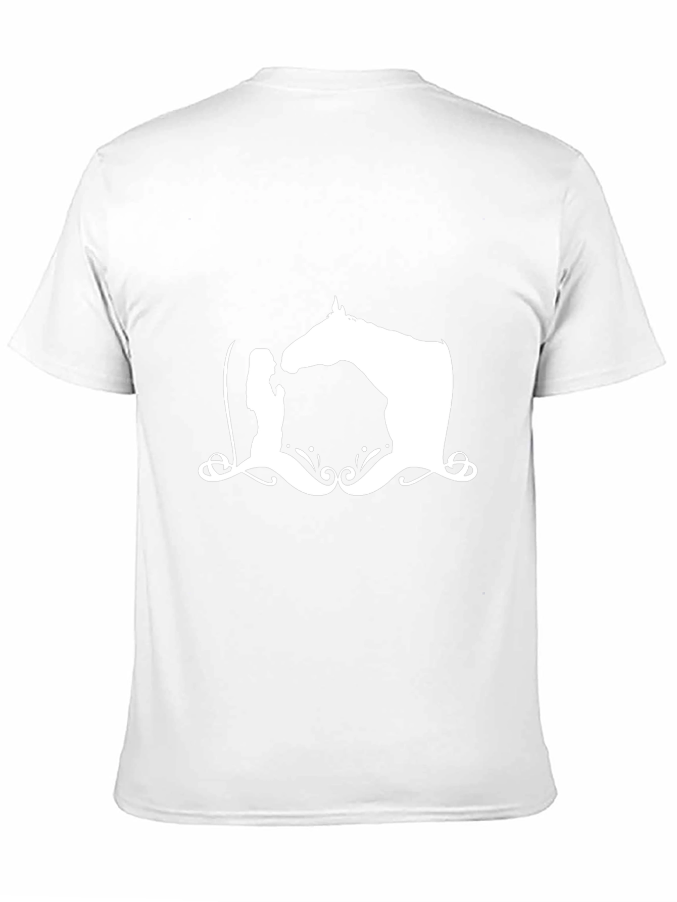 Horse & Rider Graphic Tee - Black