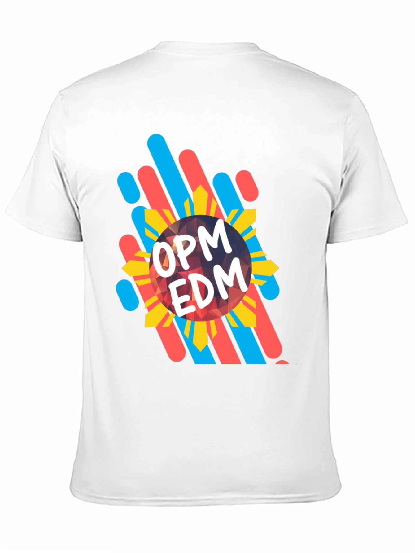 OPM EDM Graphic Tee - Stylish Black T-Shirt