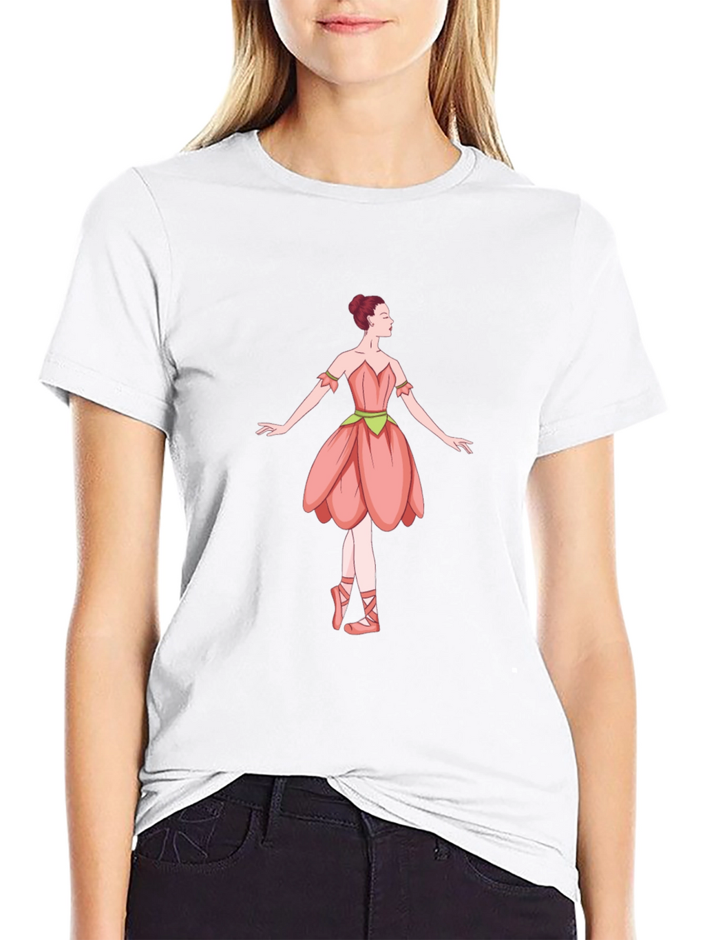 Ballerina Graphic T-Shirt