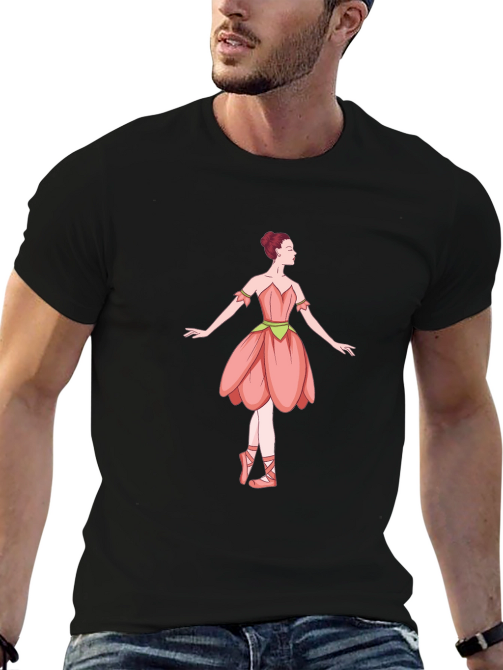 Ballerina Graphic T-Shirt