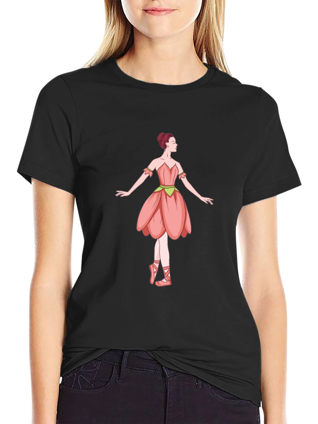 Ballerina Graphic T-Shirt