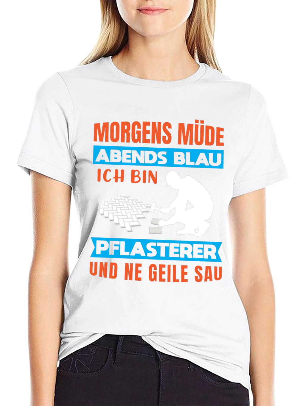 Funny Pflasterer T-Shirt