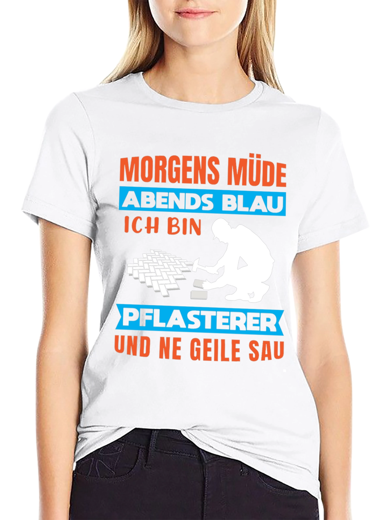 Funny Pflasterer T-Shirt