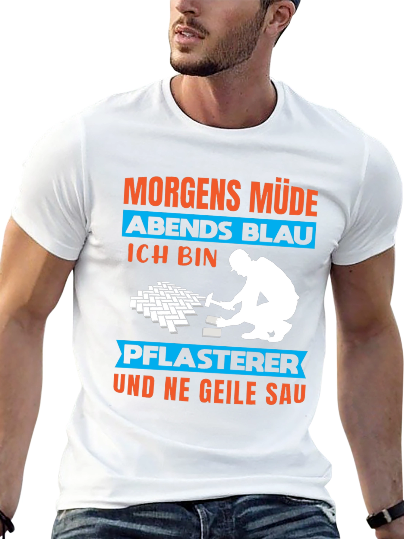 Funny Pflasterer T-Shirt