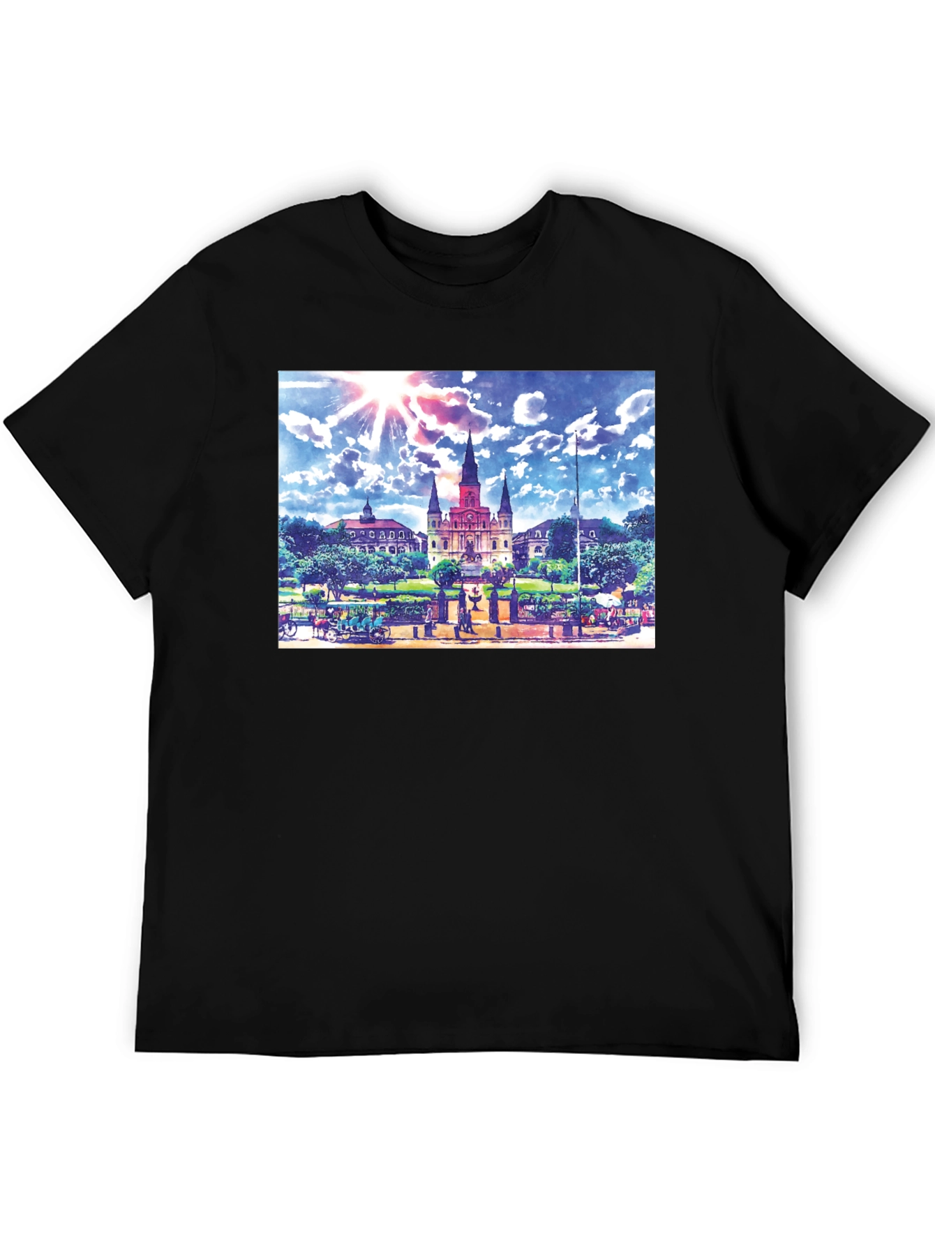 St. Louis Cathedral T-Shirt - New Orleans Tee