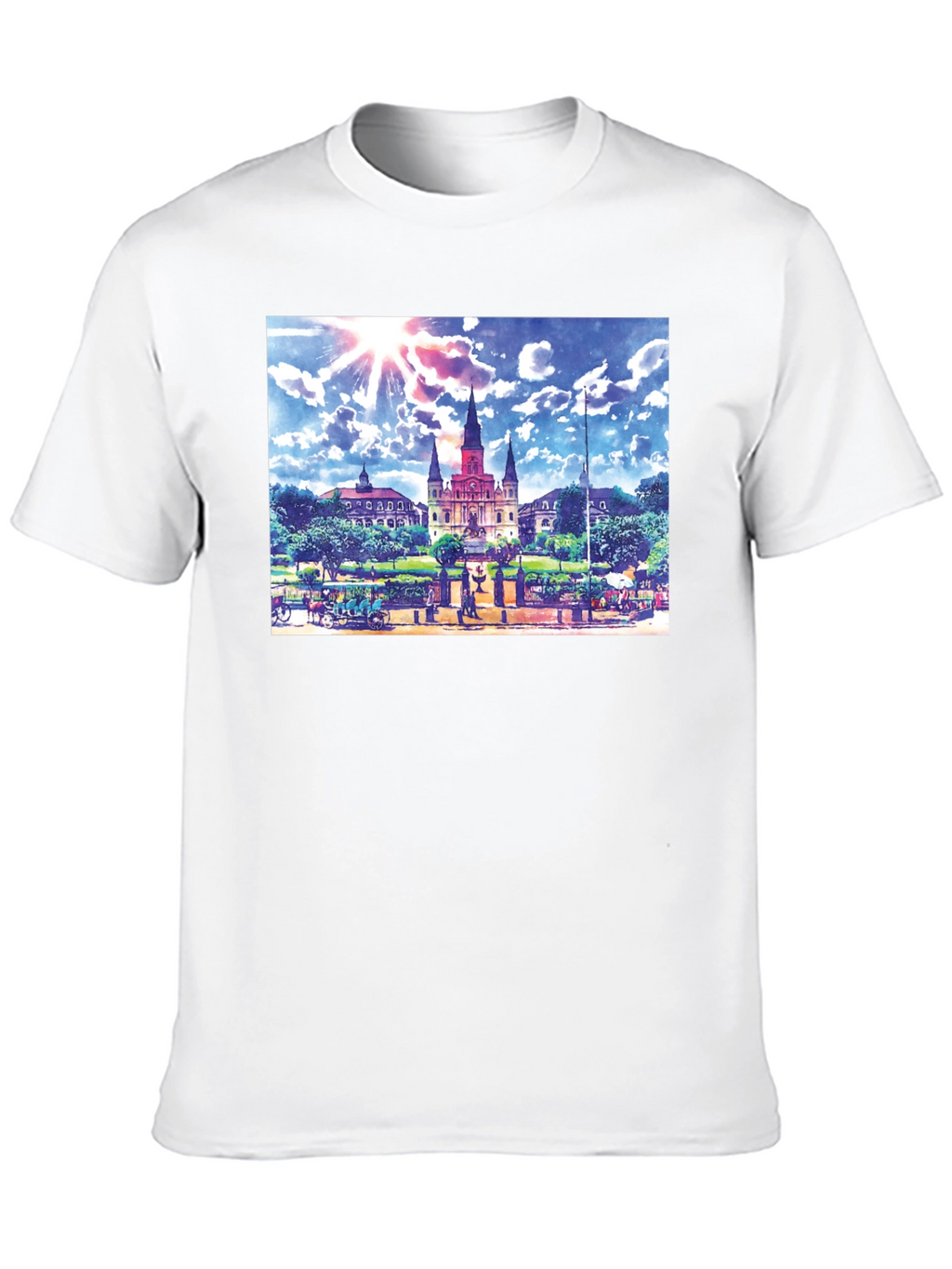 St. Louis Cathedral T-Shirt - New Orleans Tee