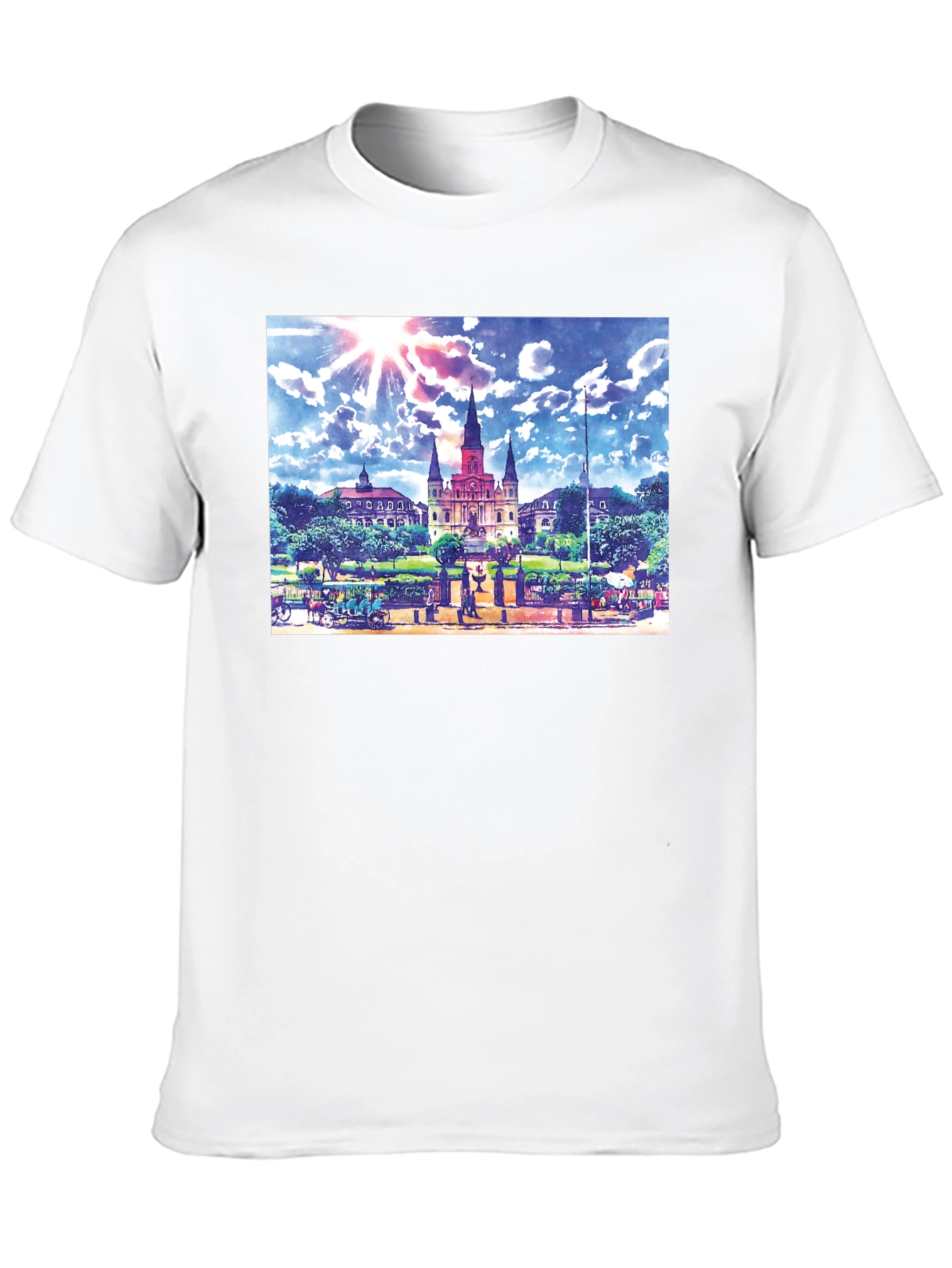 St. Louis Cathedral T-Shirt - New Orleans Tee